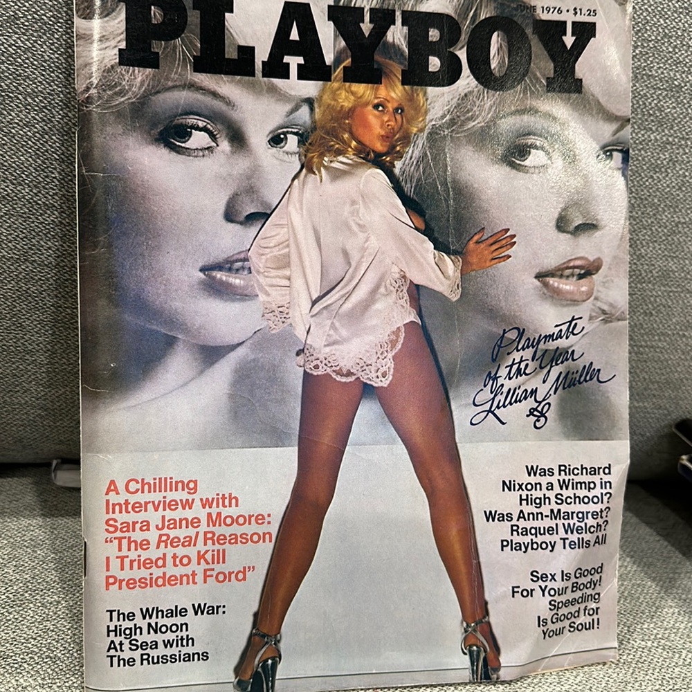 June 1976 Playboy used condition